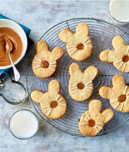 Easter Caramel Bunny Biscuits