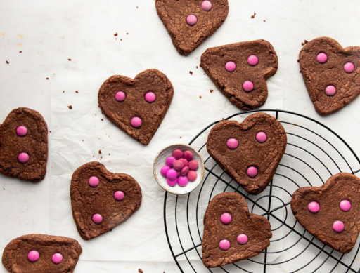 Valentine’s Double Chocolate Cookies