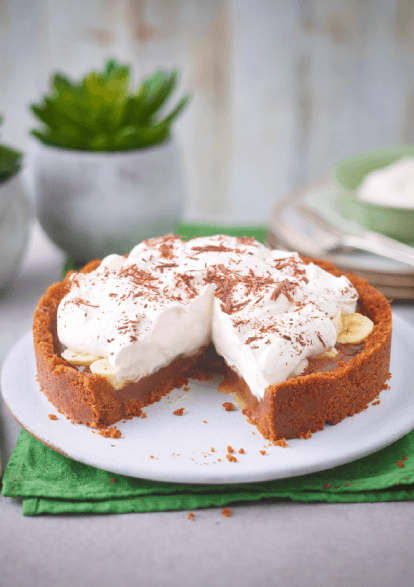 Banoffee Pie: bananas & toffee, an incredible combo! -Baking a Moment