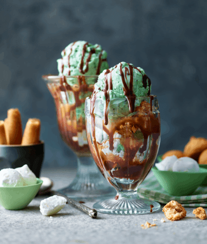 Mint Choc Chip Sundae Recipe