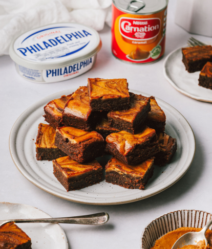 Philadelphia Peanut Butter Cheesecake Brownie