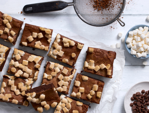 Hot Chocolate Brownies